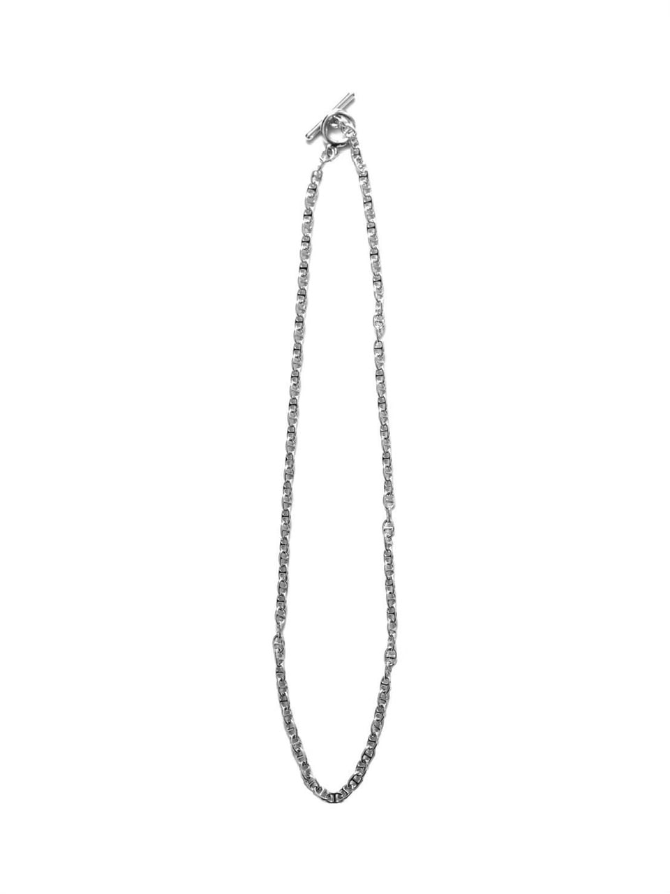 受注制【Chikashitsu +】anchor chain necklace / 【チカシツプラス】アンカーチェーンネックレスシルバーネックレス