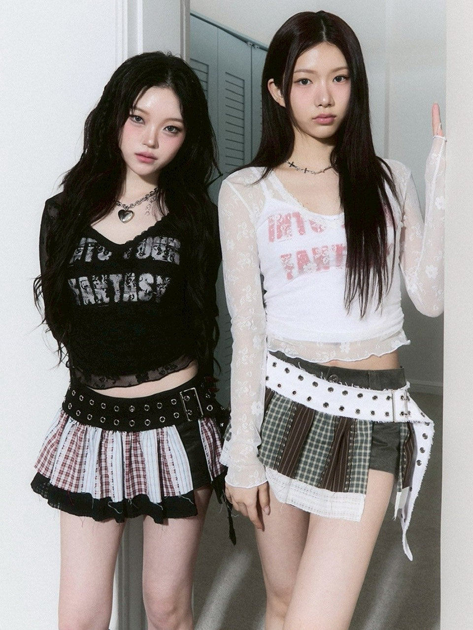 【CHERRYQUIRI】pleats layered belt / 【チェリーキュリー】プリーツレイヤードベルト