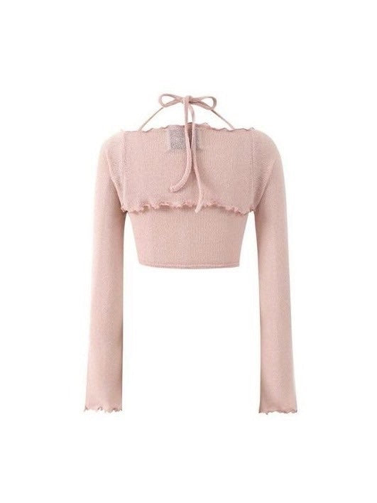 【NOTYOURROSE】Scarf bolero set