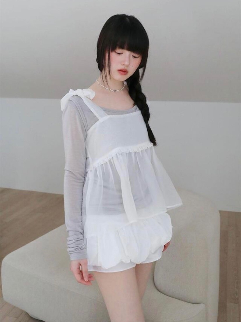 【Uglyshadow】PUMPKIN SKIRT PANTS