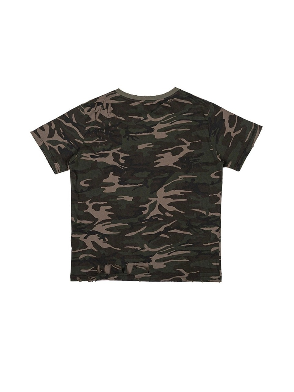 【SUNDAY OFF CLUB】TOV Hand Distressed Short Sleeve