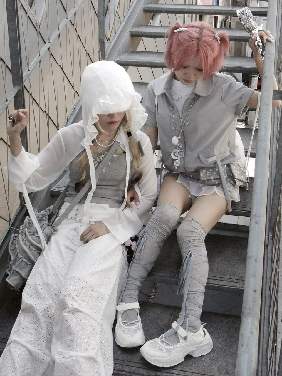 受注制【nmtc +】ribbon knee socks (3color)