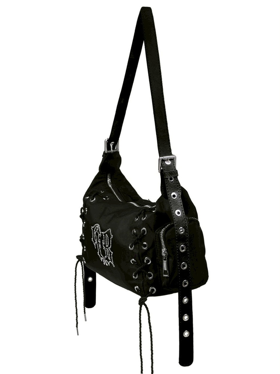 【BLACK PURPLE】Glow Corset Bag