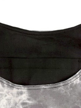 【BLACK PURPLE】Deux-Eyelet Long Handle Bag