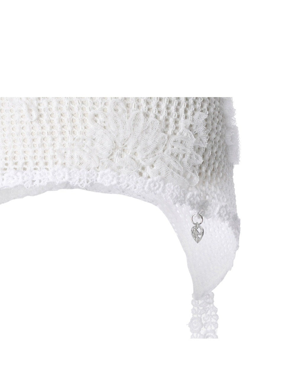 【CRANK】LACE CROCHET BONNET / 【クランク】レースクロシェットボンネット