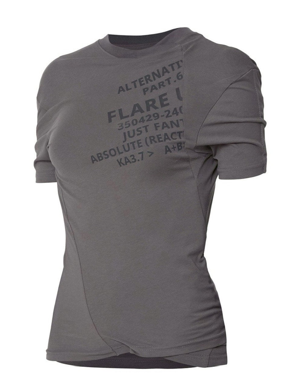 【FLAREUP】Asymmetrical Layered T-Shirt