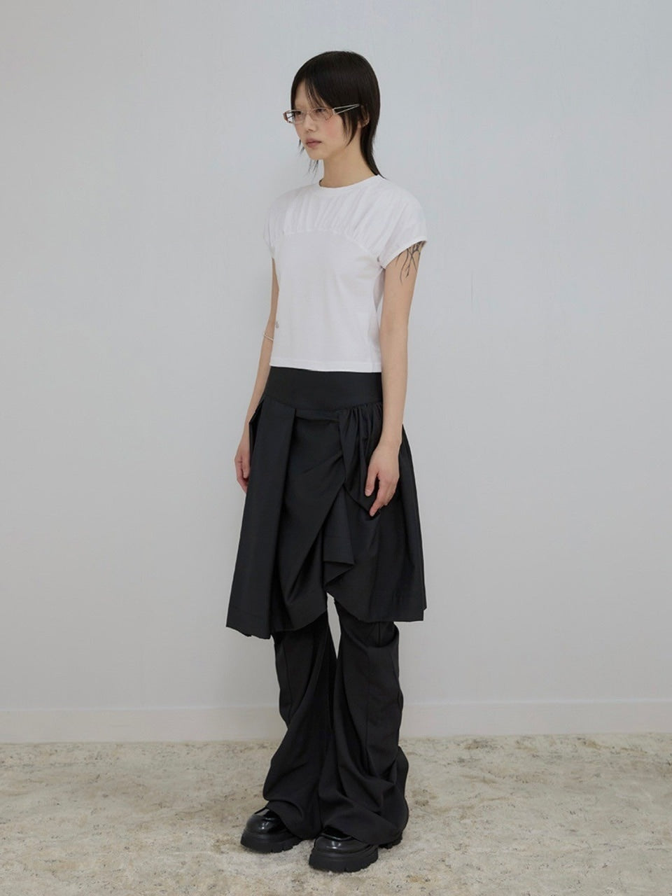 【FLAREUP】Kaya Shirred T-Shirt