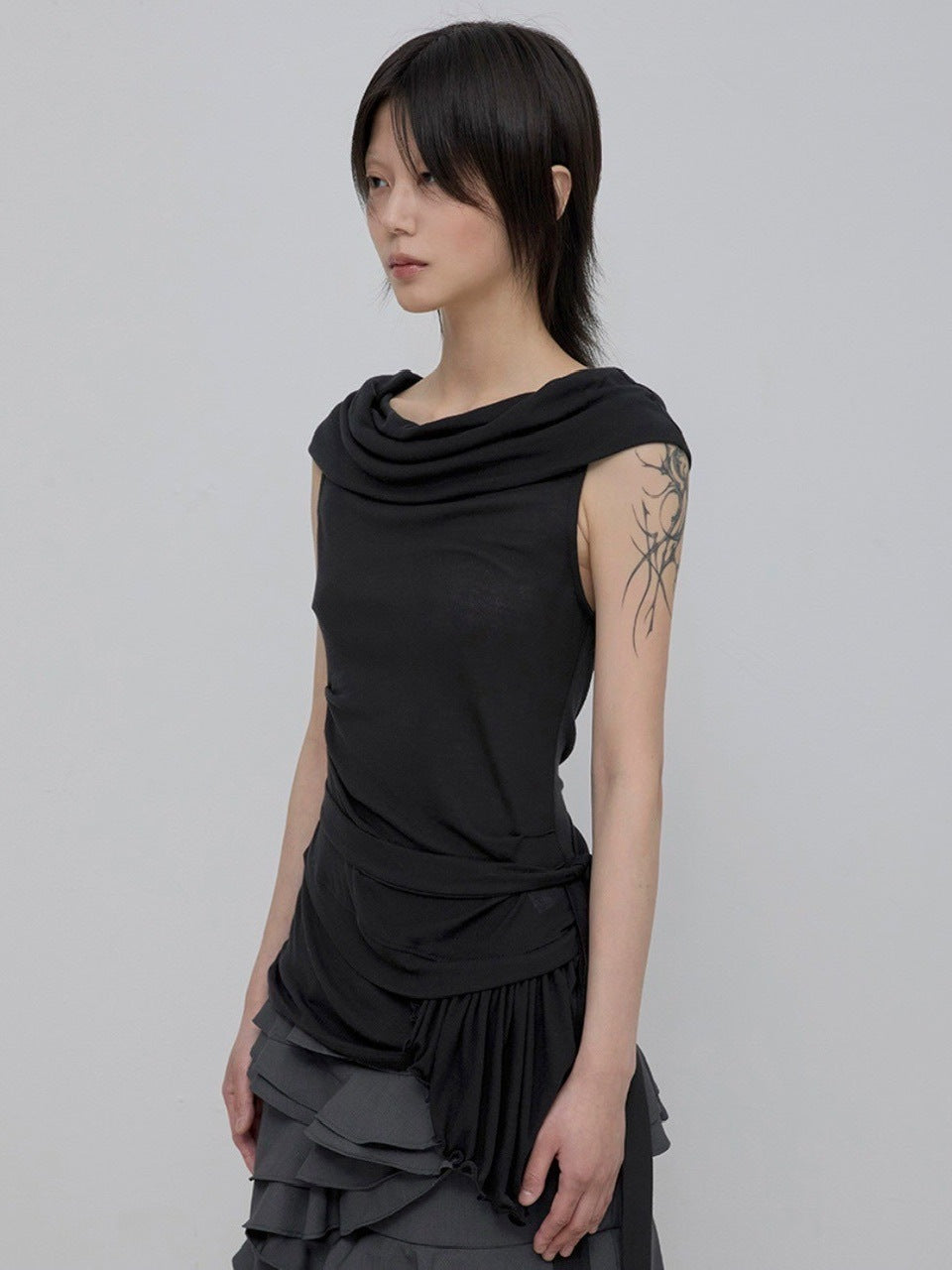 【FLAREUP】Faye Frill Sleeveless
