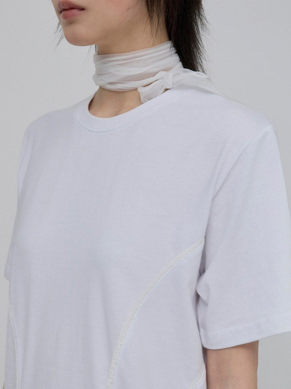 【FLAREUP】Layered Lace T-Shirt