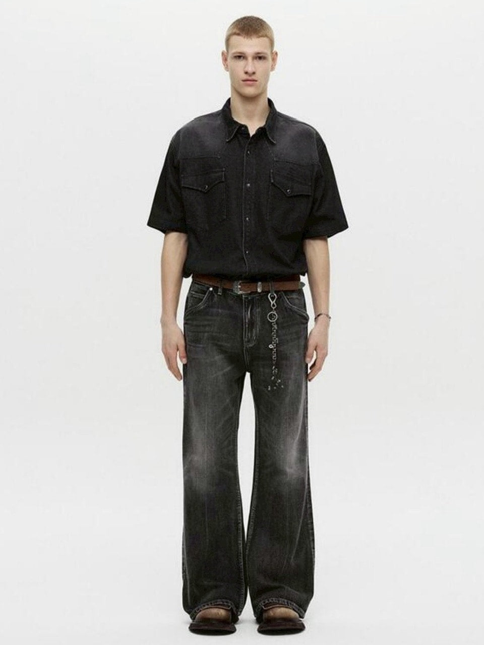 【DNSR】Western Flare Denim Pants