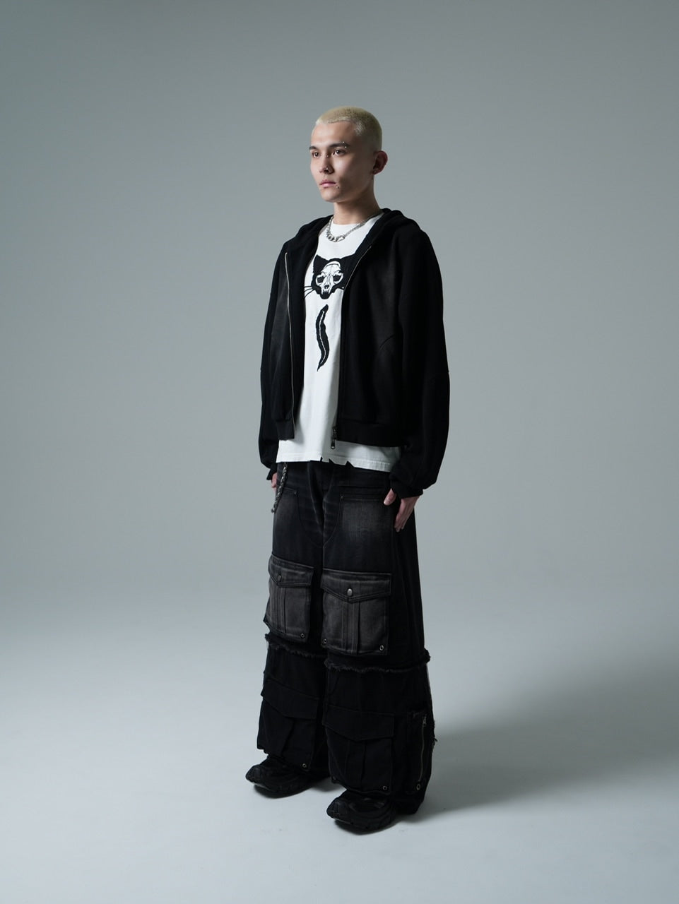 CHIKASHITSU PLUS HIGH】Rust waffle zip up hoodie – PRESSING WEB SHOP