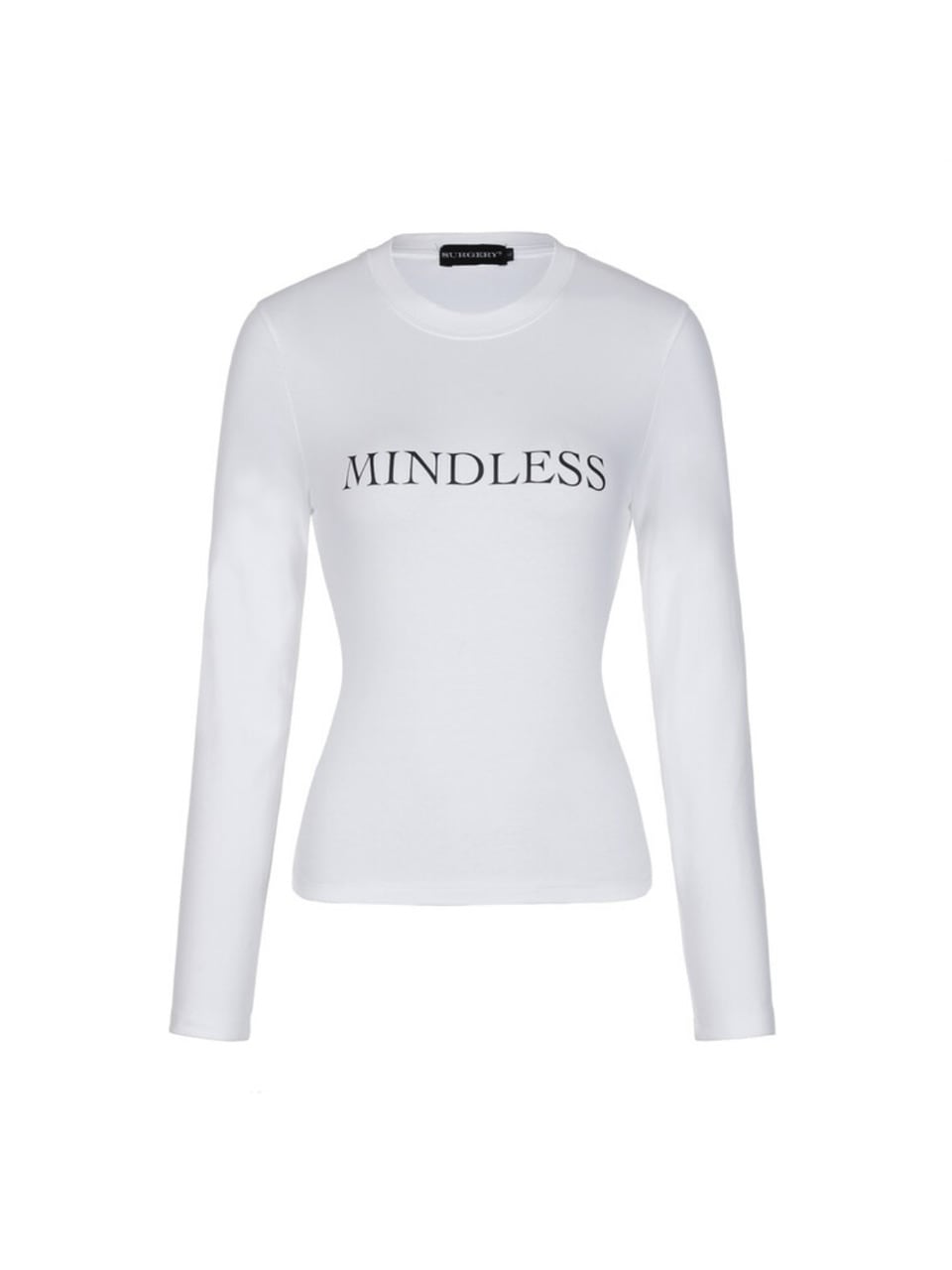 【SURGERY】Surgery mindless slim long sleeves / 【サージェリー】スリムロゴ長袖Tシャツ