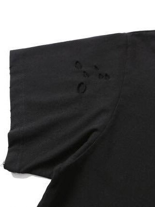 【roaringrad】DAMAGE LETTERING T-SHIRTS / 【ロアリングラド】ダメージロゴ半袖Tシャツ