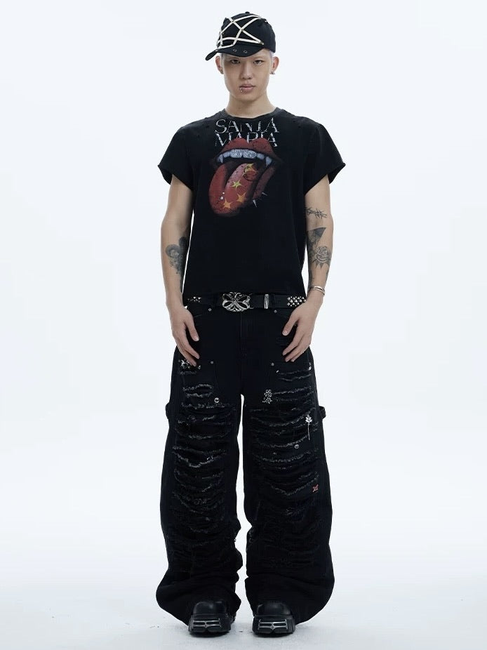 【DND4DES】ROCK TONGUE T-SHIRT