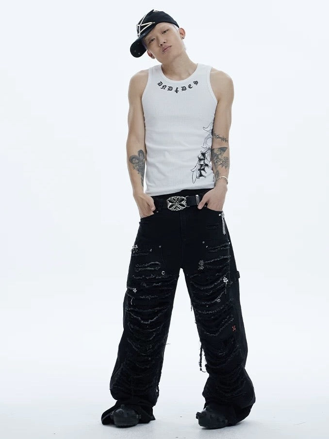 【DND4DES】HONEYSUCKLE CROSS VEST