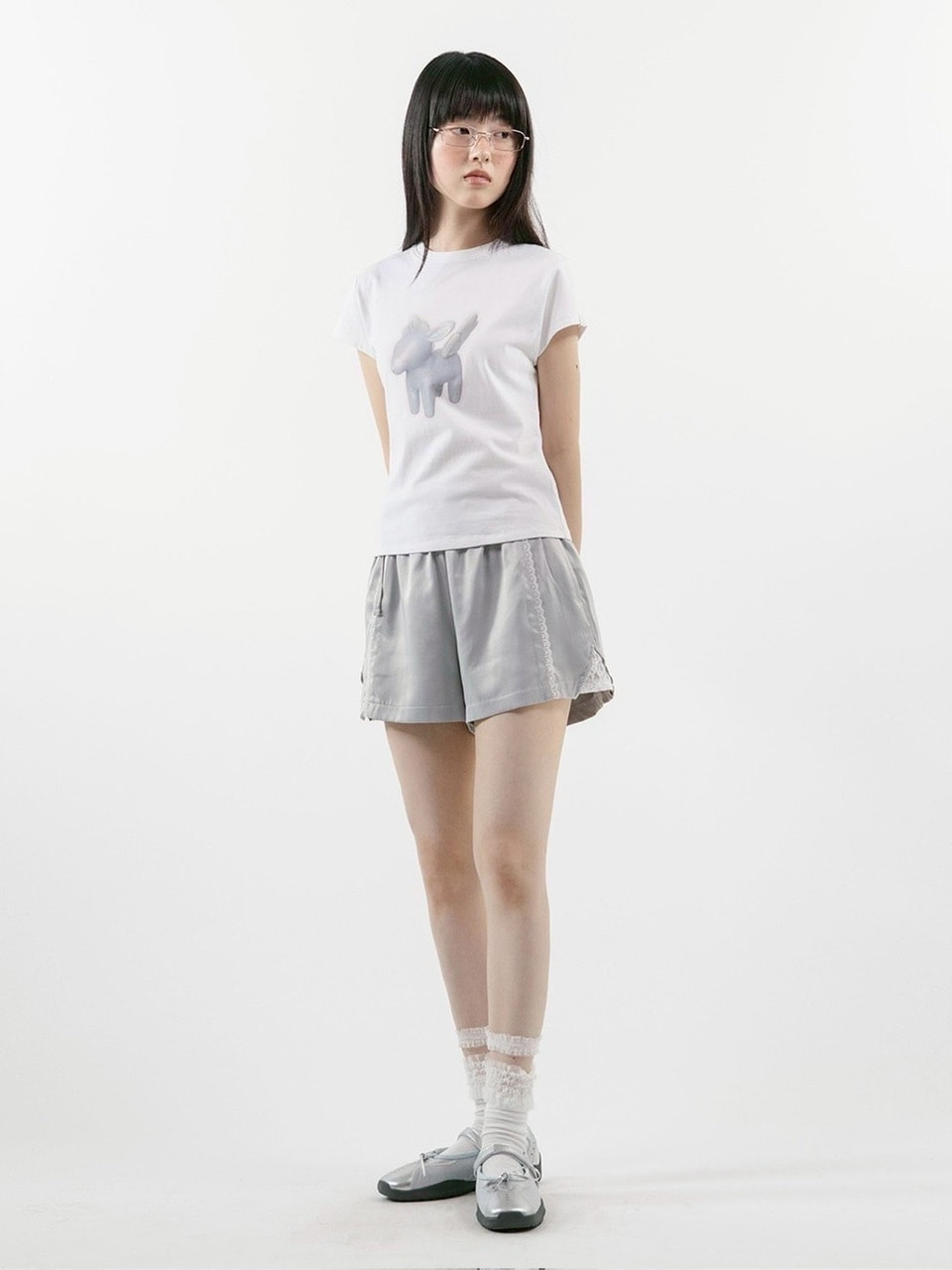 【TUOMIO】ANGEL DEER BABY T-SHIRT / 【トゥオミオ】エンジェルディアベイビー半袖Tシャツ