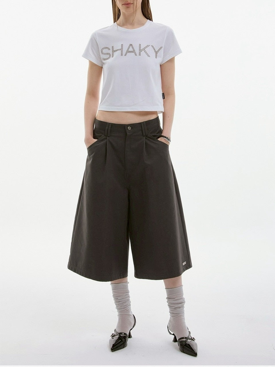 【ESC STUDIO】B.B.B pants/ 【イーエスシーステュディオ】B.B.Bショートパンツ