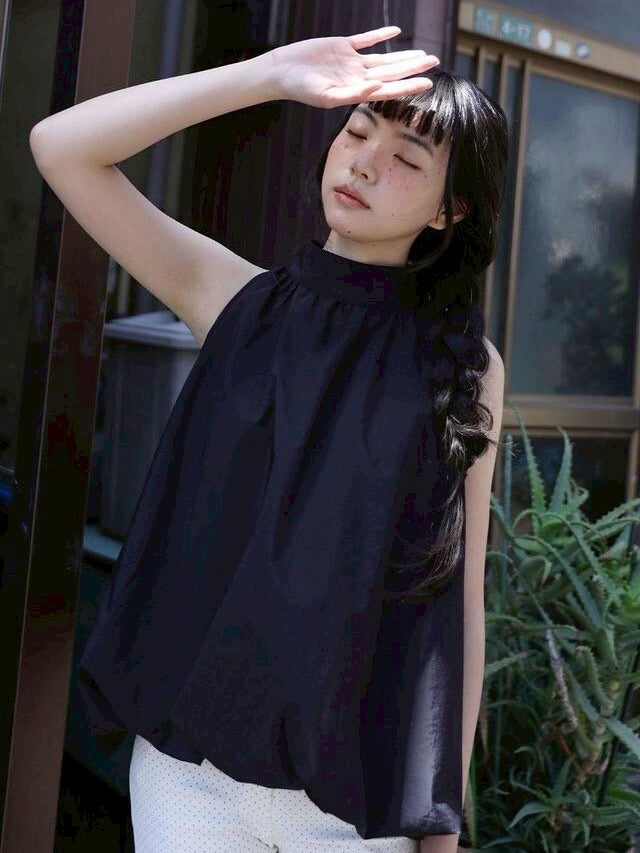 【Uglyshadow】PUMPKIN BLOUS / 【アグリーシャドウ】パンプキンブラウス