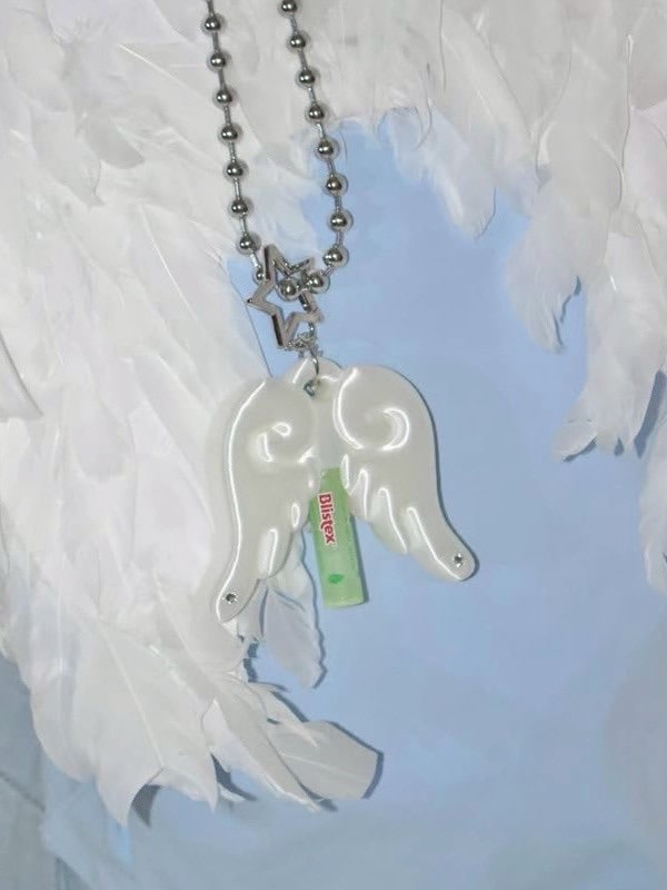 【EVERYTHINGS】CUPID'S WINGS / 【エブリシングス】キューピッドウィングリップケースキーリング