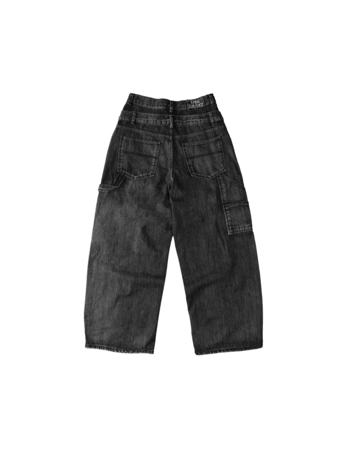 【IFEELLUCKY】Big x2 Double carpenter pants / 【アイフィールラッキー】ビック×2ダブルカーペンターパンツ