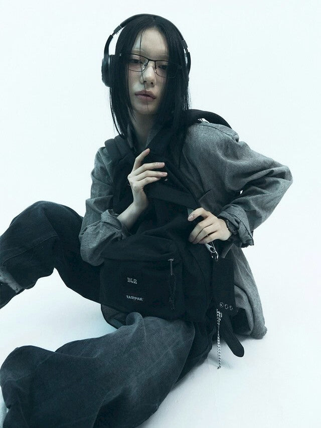 【BLR BLUER】BLR x EASTPAK Day Pak'R Black