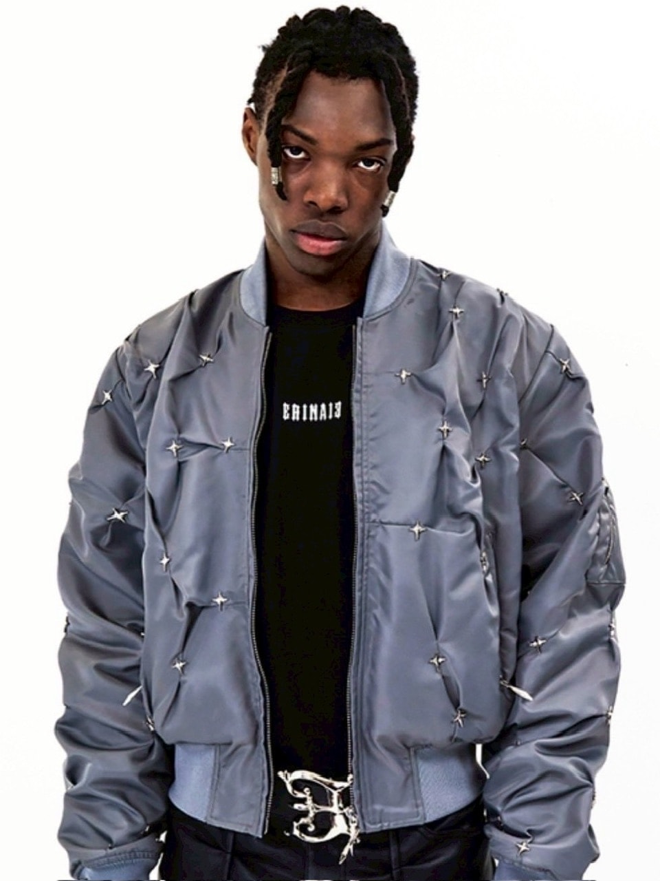 【E RIN AI E】STARRY NIGHT MA-1 JACKET