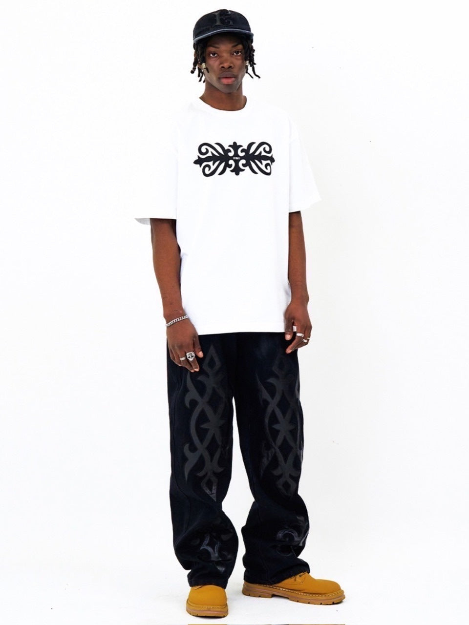 【E RIN AI E】TRIBAL SHORT SLEEVE TEE