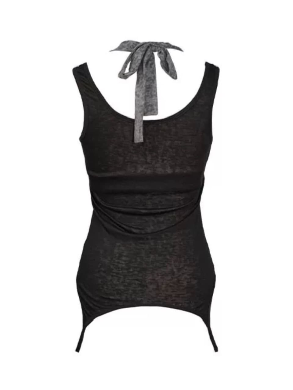 【Cest Nous】Graffiti Tank Top / 【セヌー】2wayグラフィックボーダーレイヤードタンクトップ