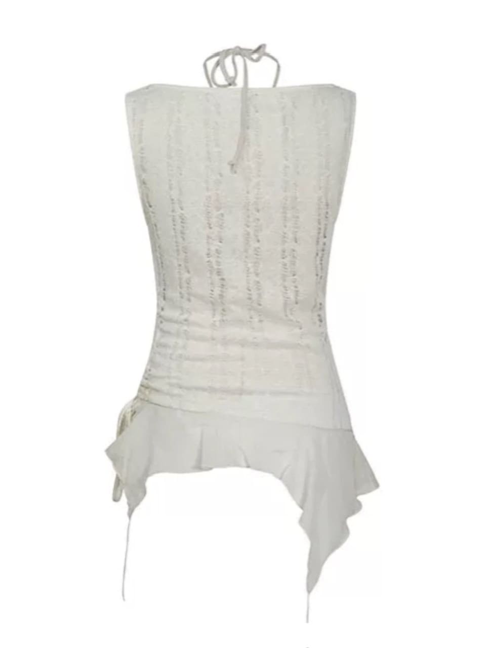 【Cest Nous】Beaded Top / 【セヌー】レイヤードフリルタンクトップ