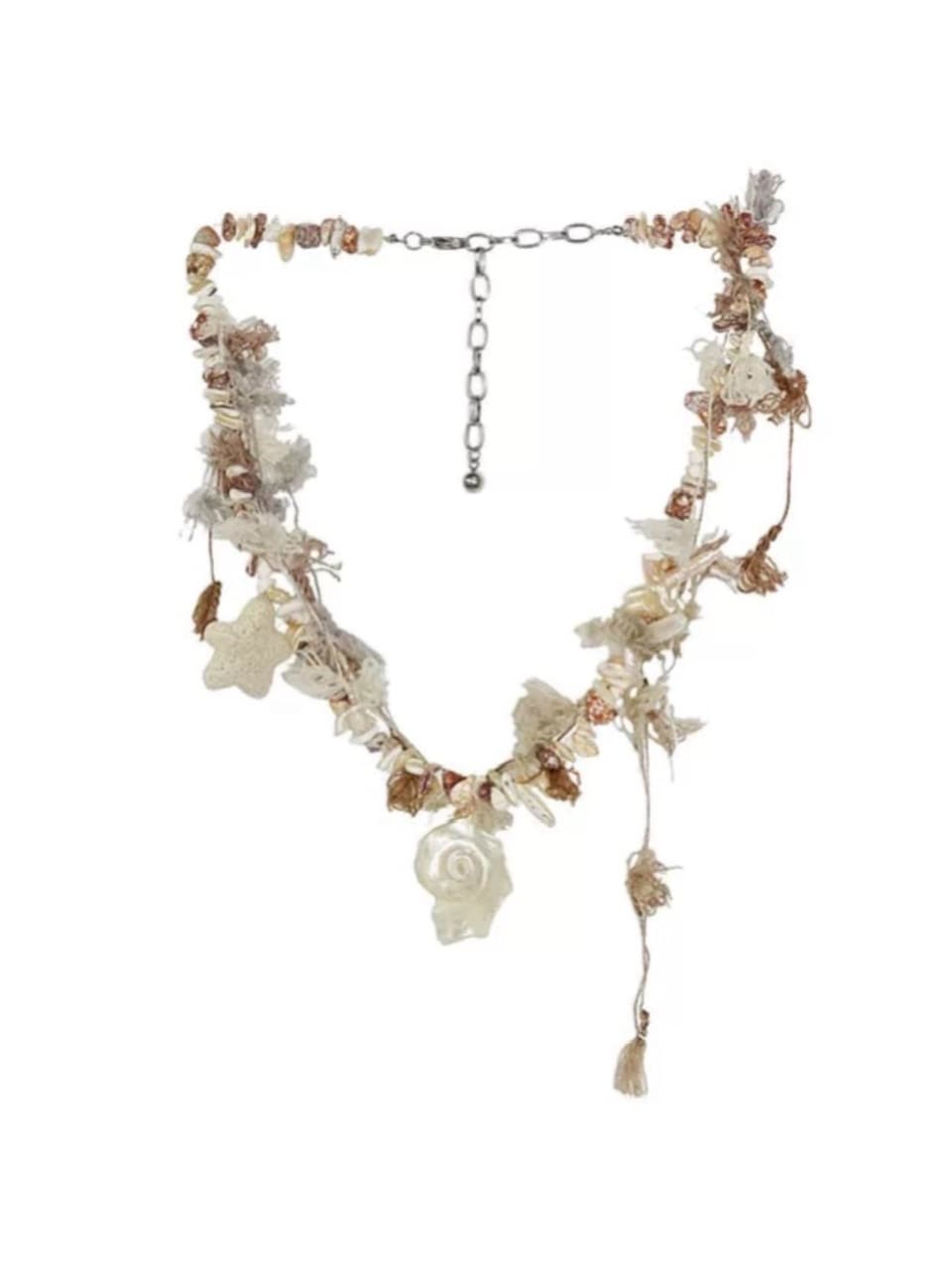 【Cest Nous】Fringe Star Necklace / 【セヌー】フリンジスターネックレス