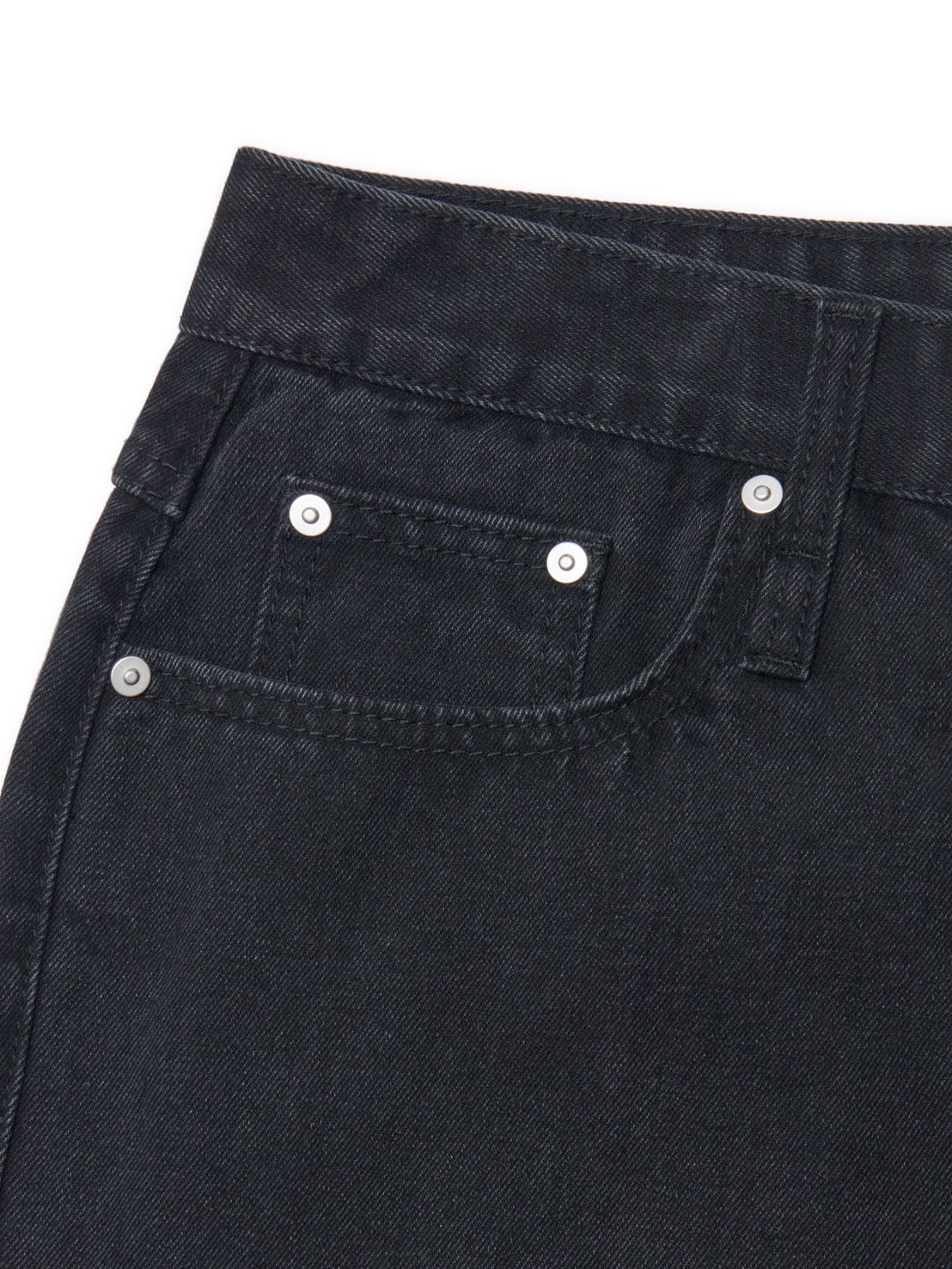 【NOMANUAL】STRAIGHT WIDE DENIM PANTS