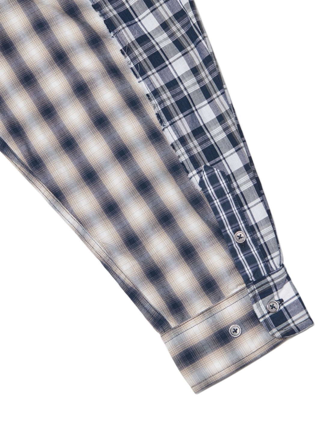 【NOMANUAL】RAW EDGE CHECK SHIRT