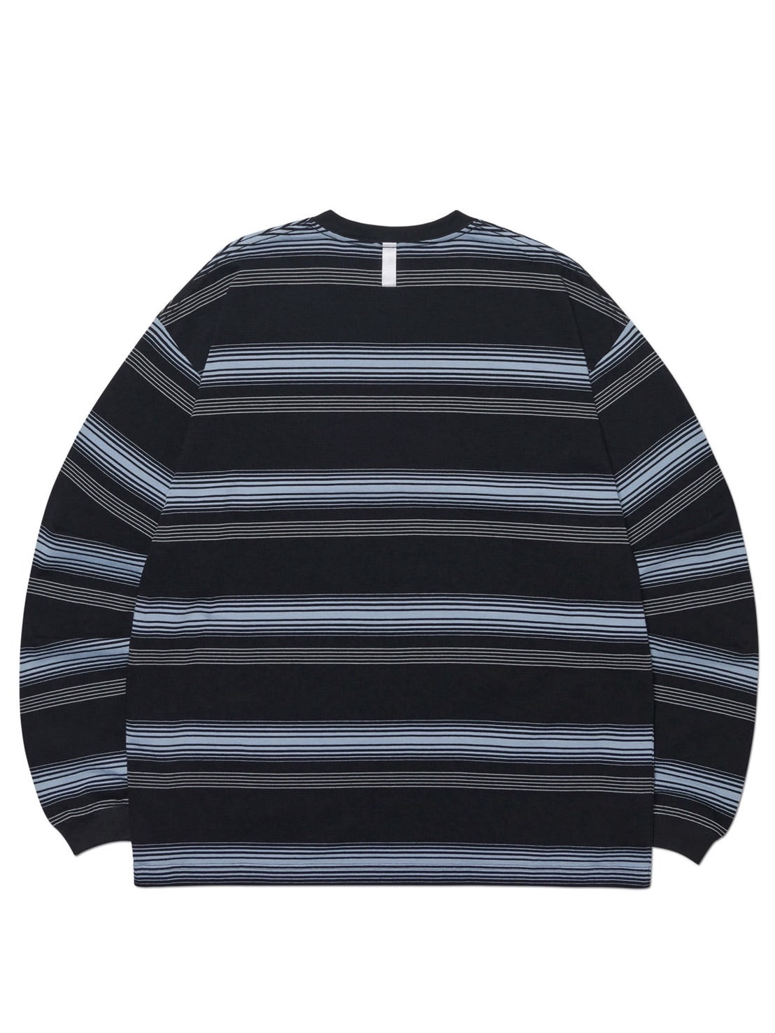 【NOMANUAL】NM STRIPED LONG SLEEVE TEE