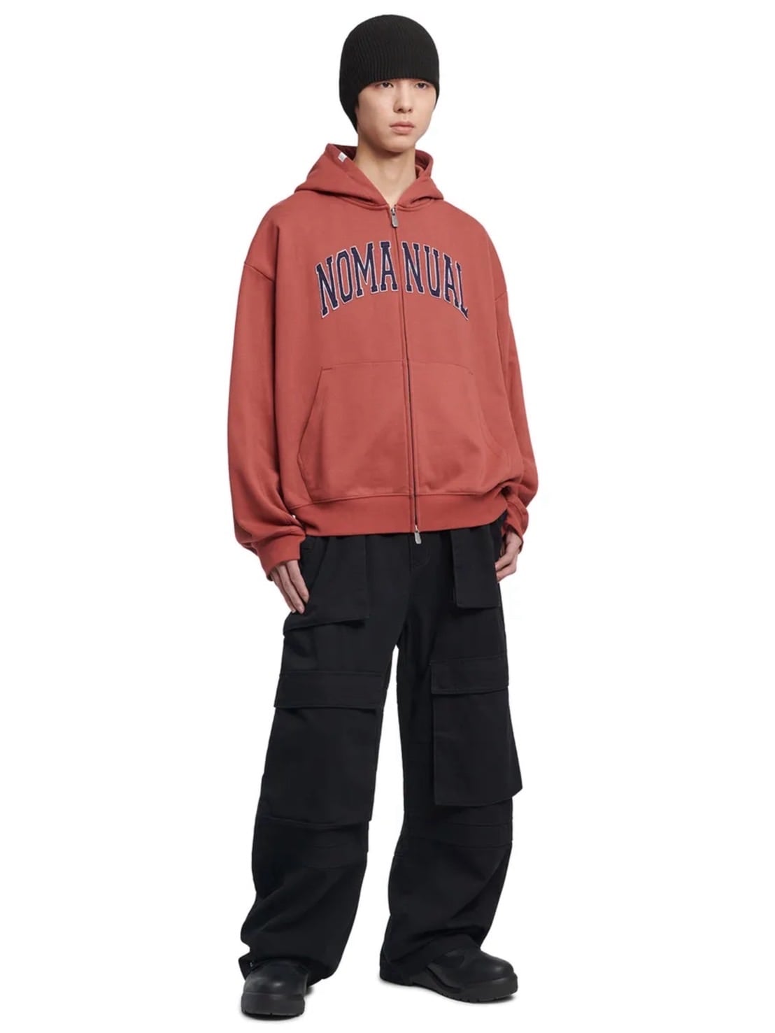 【NOMANUAL】B.A HOODED ZIP-UP