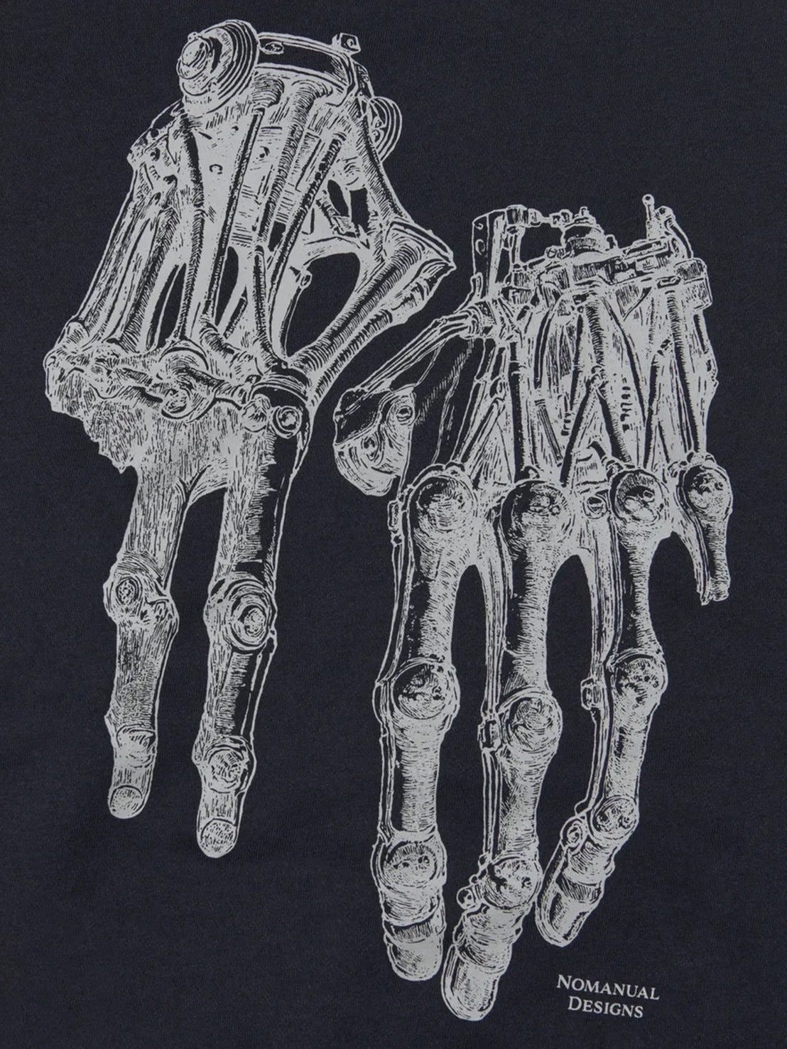 【NOMANUAL】ROBOTIC HAND NM HOODIE