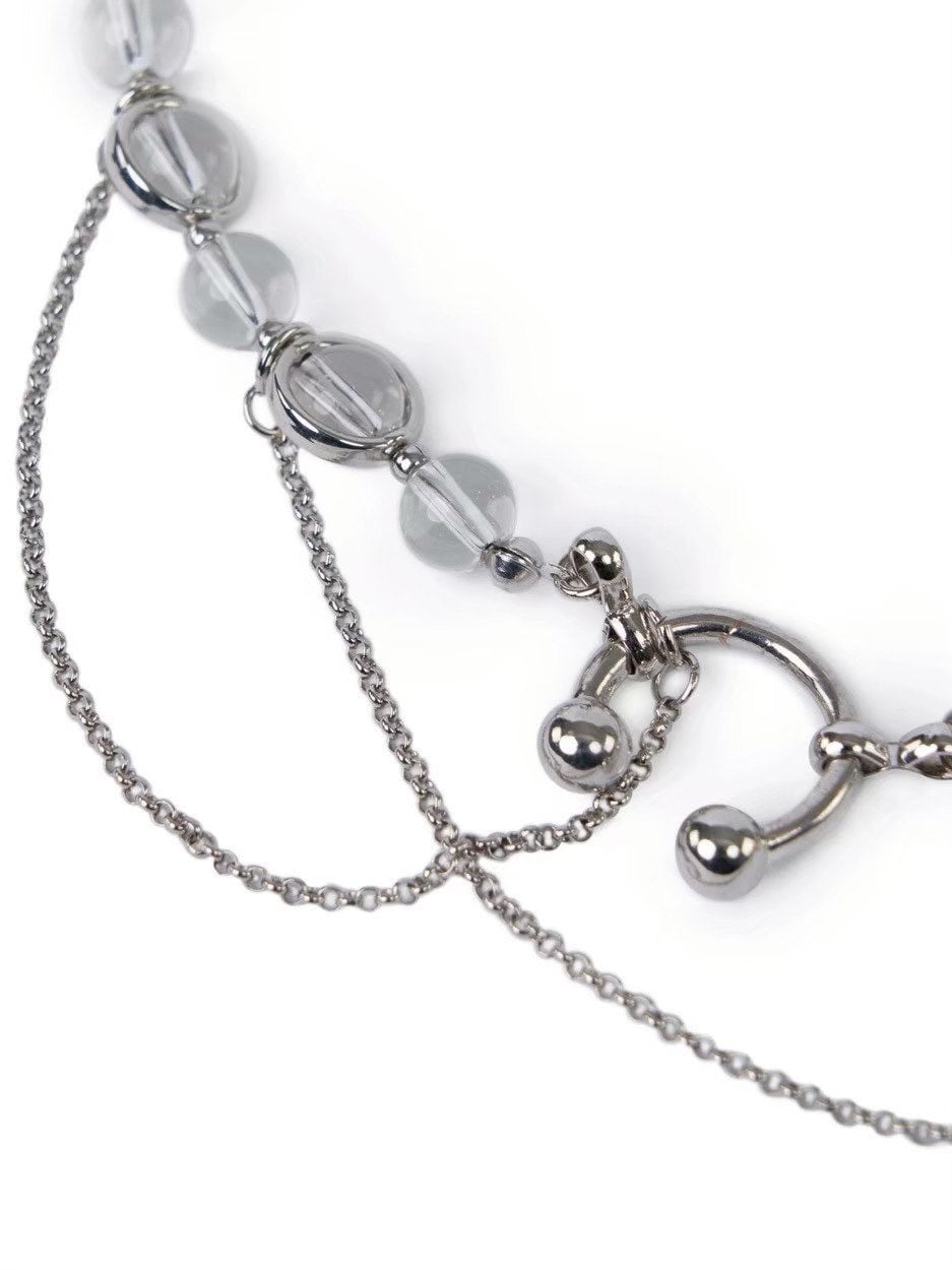 【PEG LEG】Flow silhouette necklace