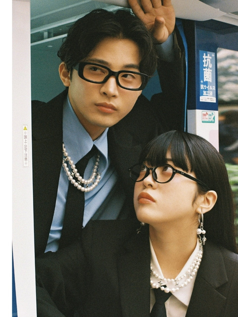 【PEG LEG】little Pearl star Bridge 2necklace