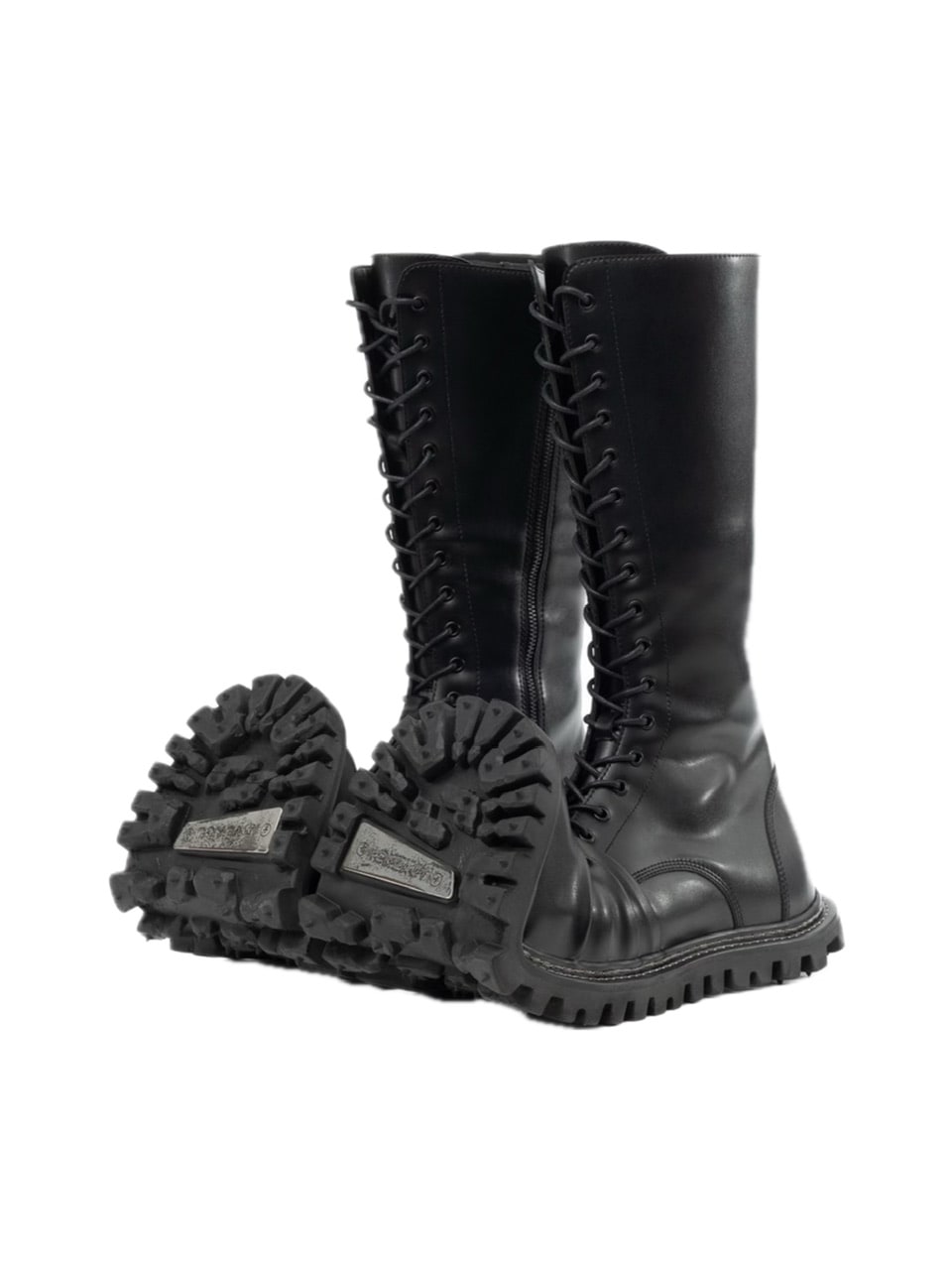 【ROMBAUT】RAGE / 【ロンバート】クラッシュドトゥミドルブーツ