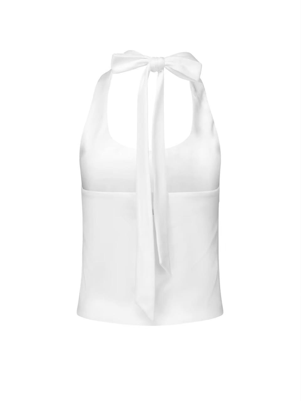 【NACHE】DRAWING HALTER SLEEVELESS