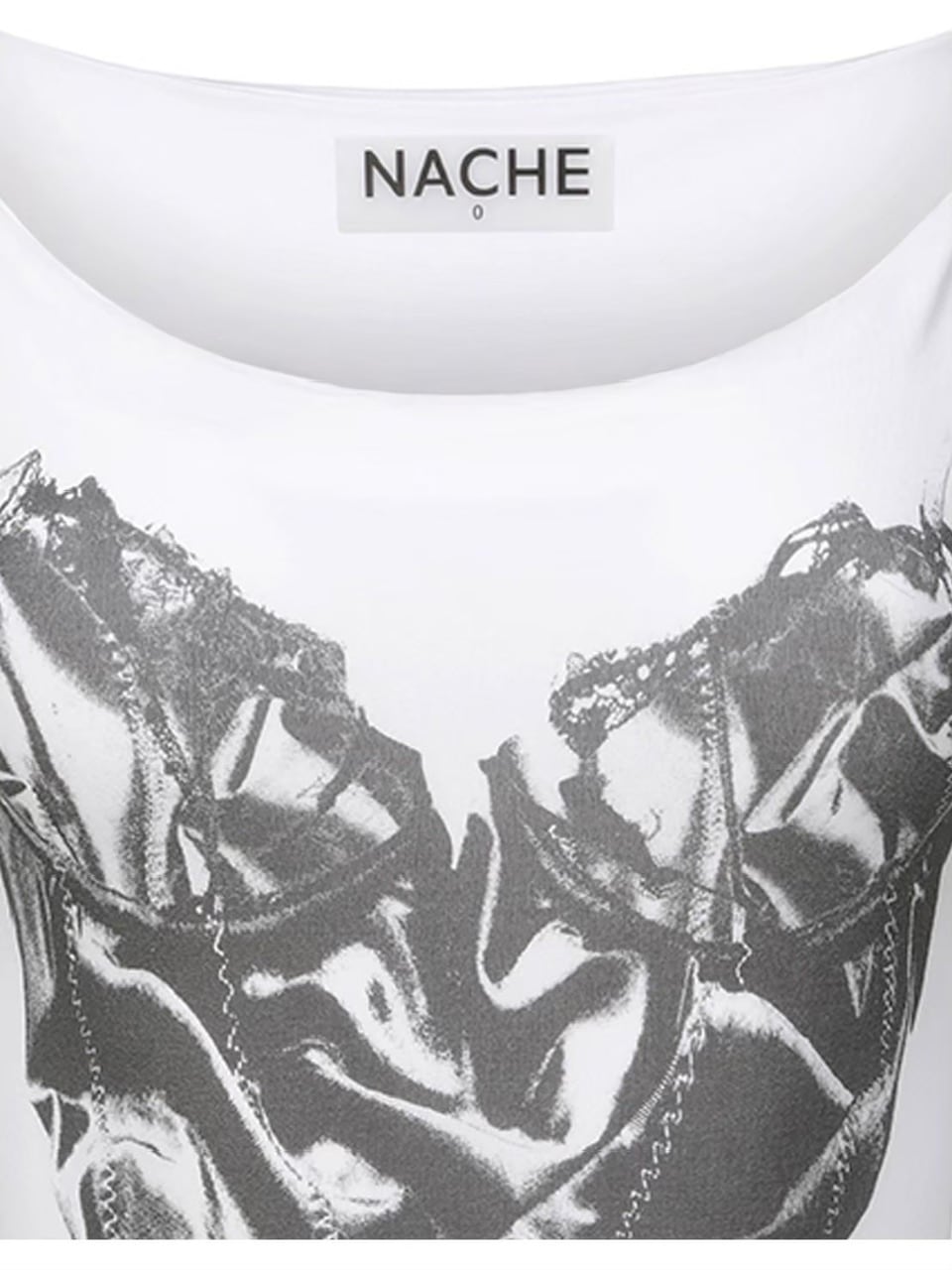 【NACHE】SLIP X-RAY PRINTED T-SHIRT