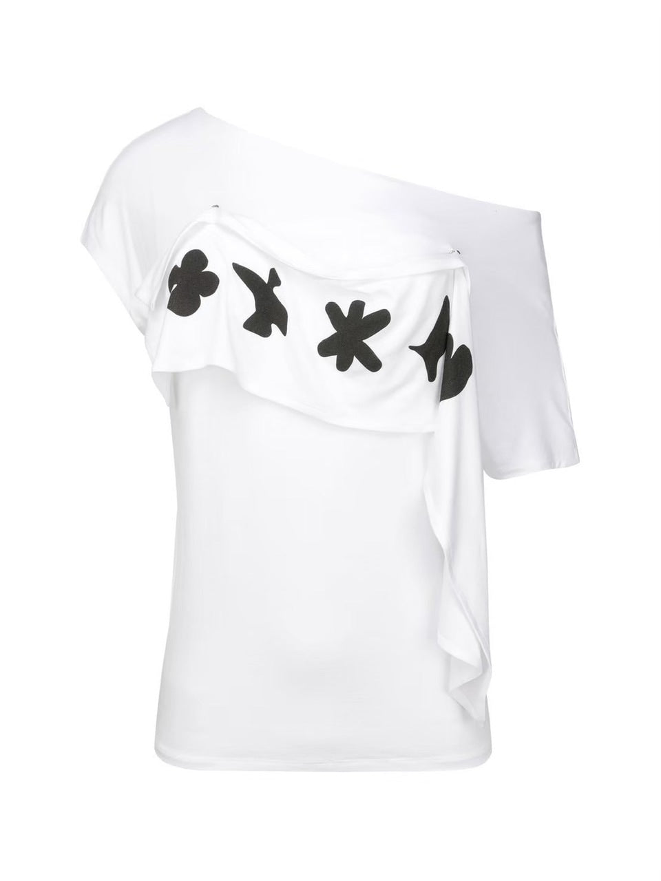 【NACHE】2-WAY PRINTED LOOSE T-SHIRT