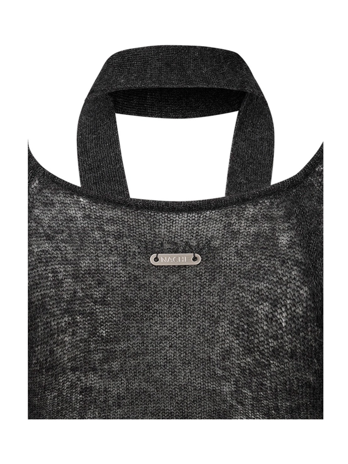 【NACHE】MIXED MUFFLER KNIT