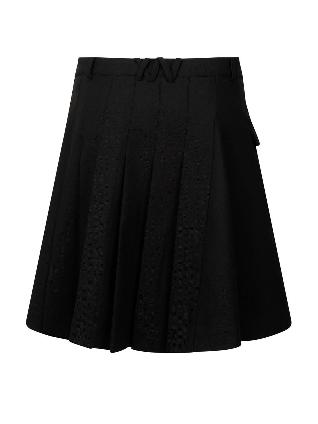 【NACHE】MAGNETIC PLEATED MIDI SKIRT