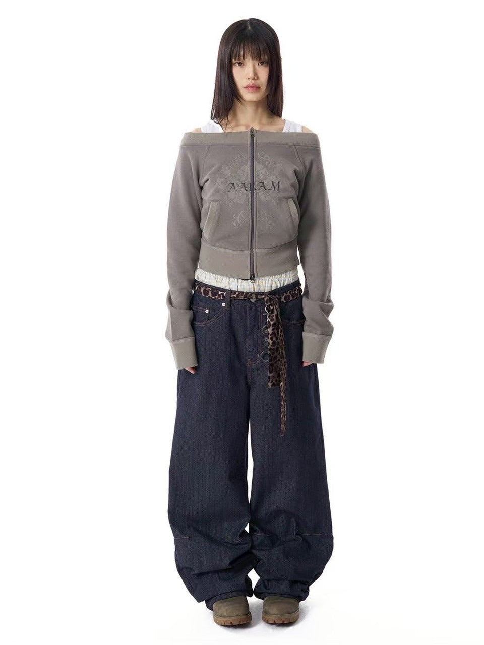 【AAKAM】Check Boxer