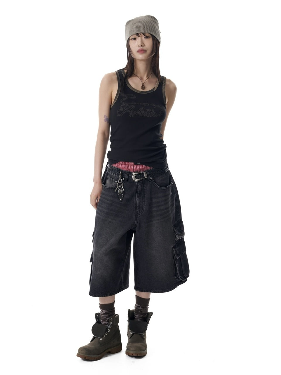 【AAKAM】Camouflage Pattern Socks