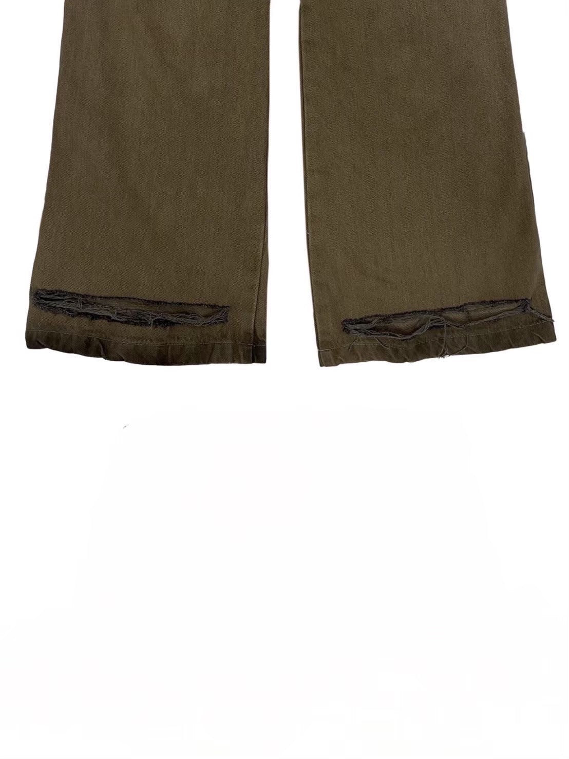 【haveyoudiedbefore?】Grove Tan Denim Pants / 【ハブユーダイドビフォー】ダーティーポケットデニムパンツ