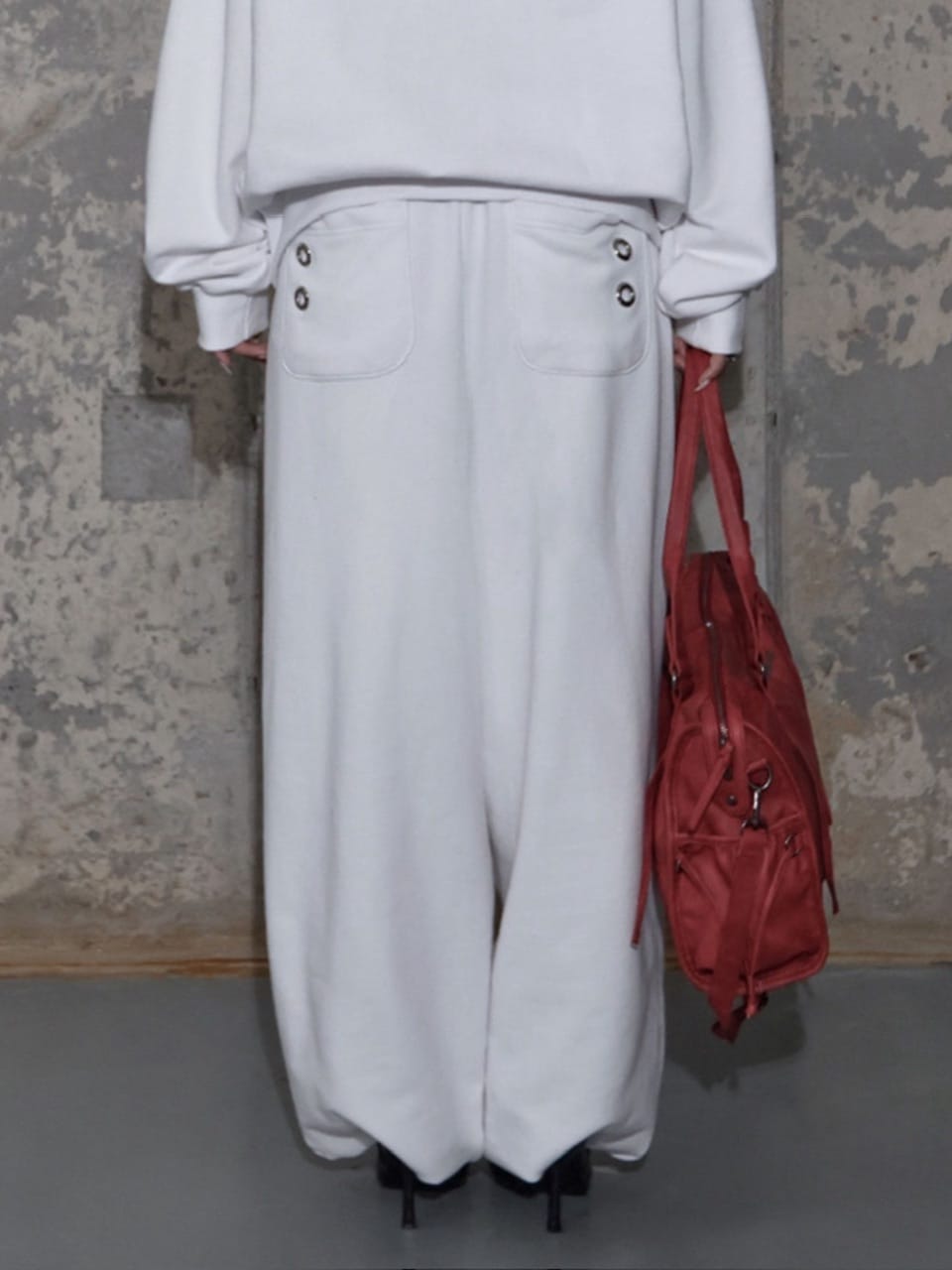 【FANCY CLUB】ATTENTION SWEATPANTS / 【ファンシークラブ】アテンションスウェットパンツ