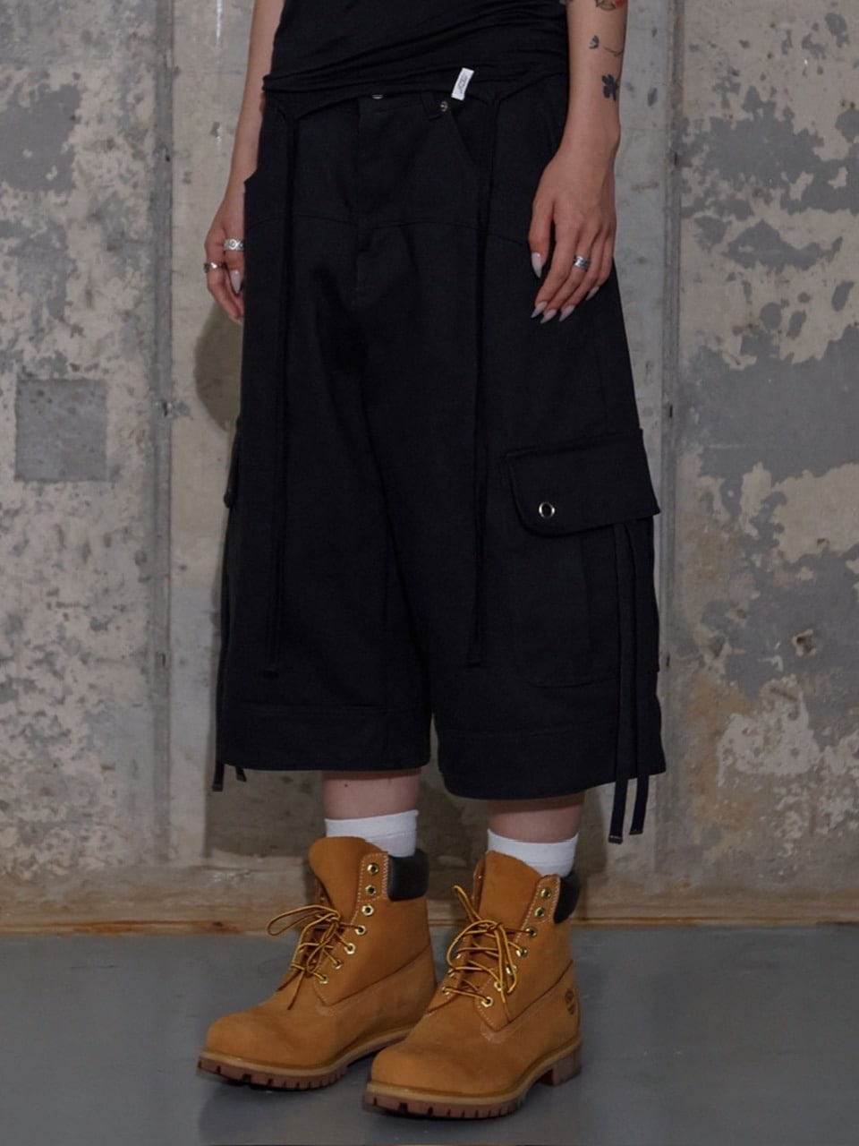 【FANCY CLUB】CROSS POCKET BERMUDA PANTS / 【ファンシークラブ】クロスポケットバミューダパンツ