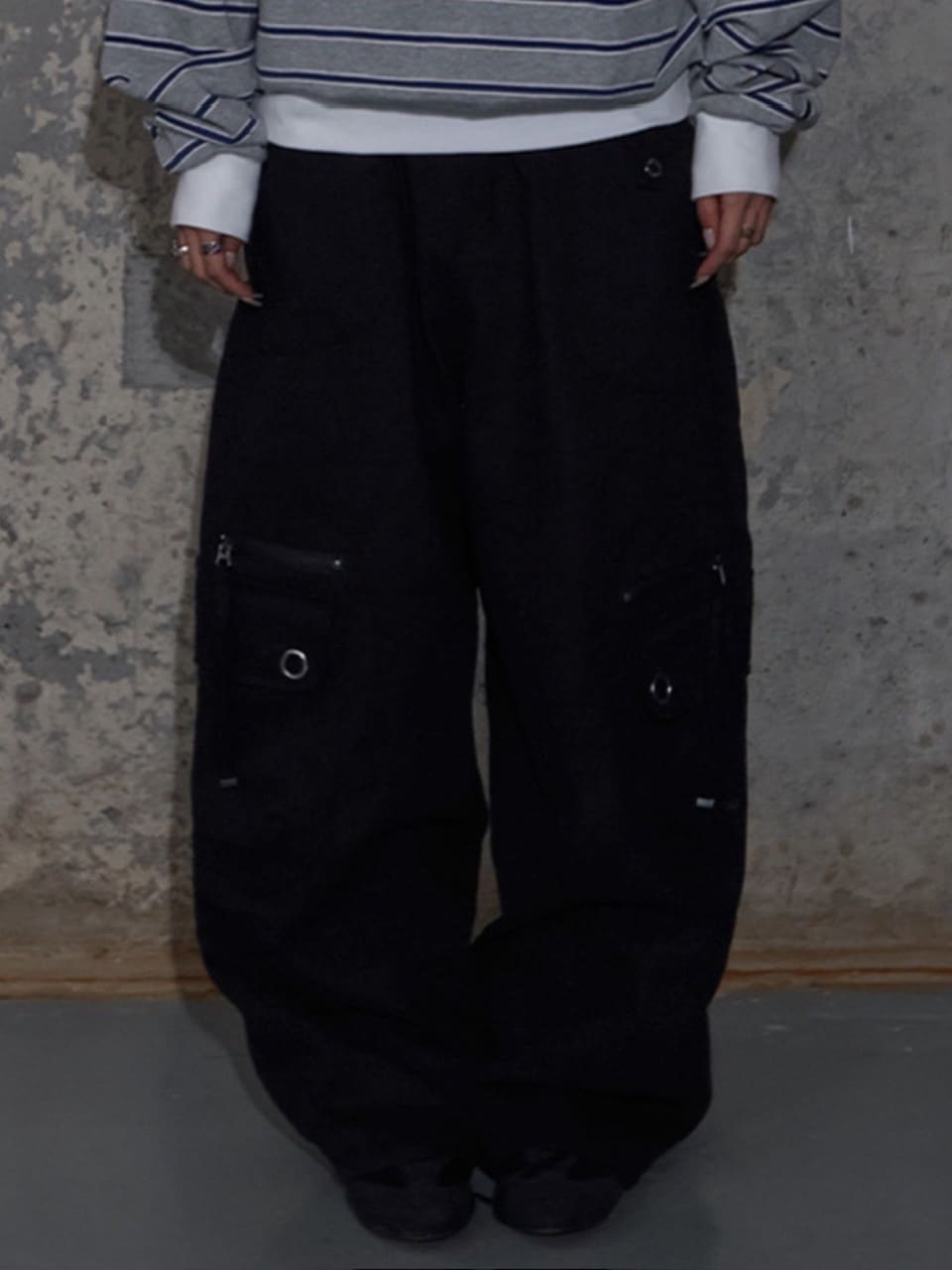 【FANCY CLUB】CROSS POCKET CARGO PANTS / 【ファンシークラブ】クロスポケットカーゴパンツ