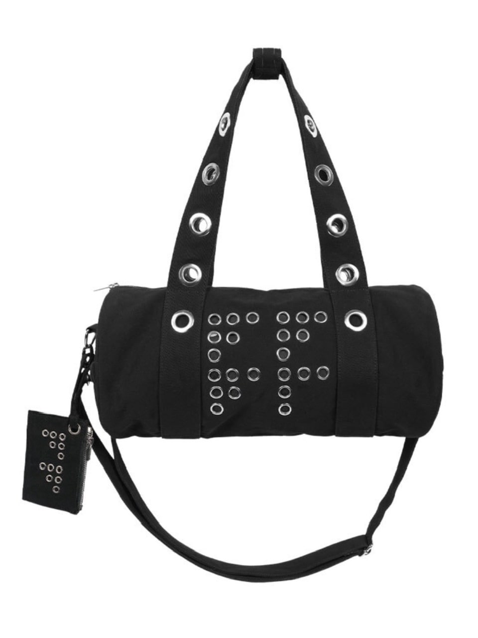 【FANCY CLUB】FFFF EYELET DUFFLE BAG / 【ファンシークラブ】ＦＦＦＦアイレットダッフルバッグ